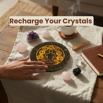 Pyrite Plate – Cleanse, Recharge & Attract Prosperity