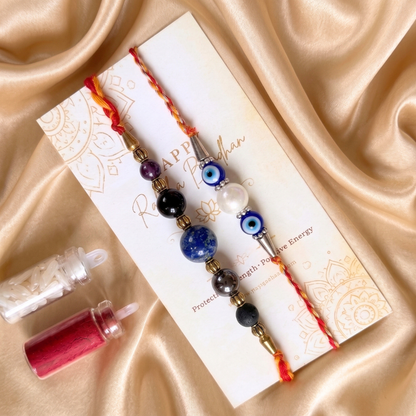 Moolank 8 Rakhi Gift Hamper (Married Brother Combo)