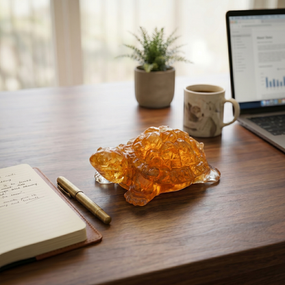 Citrine Tortoise for Vastu Purpose – Wealth, Prosperity & Positive Energy