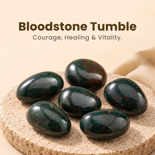 Bloodstone Tumble – Courage, Healing & Vitality