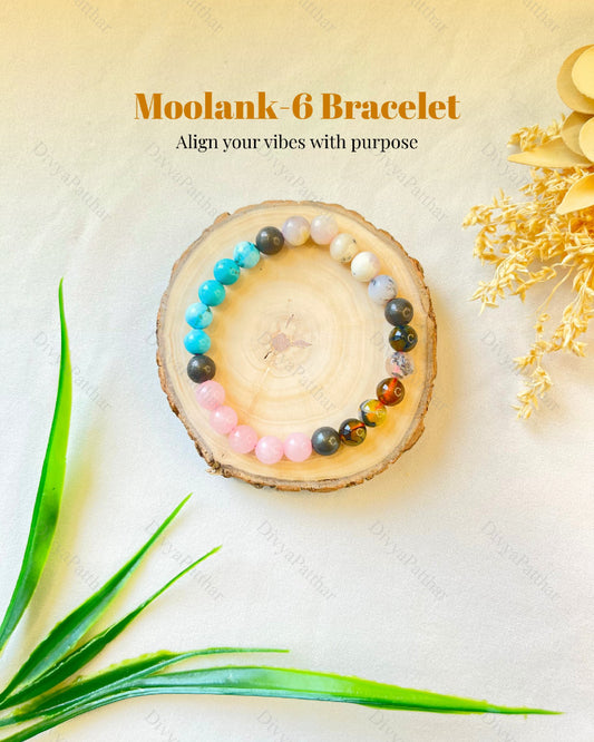 Moolank 6 Power Bracelet (Love, Balance & Inner Strength)