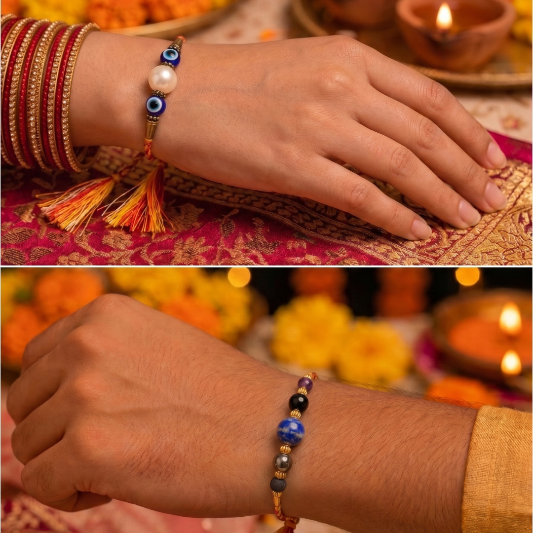 Moolank 8 Rakhi Gift Hamper (Married Brother Combo)