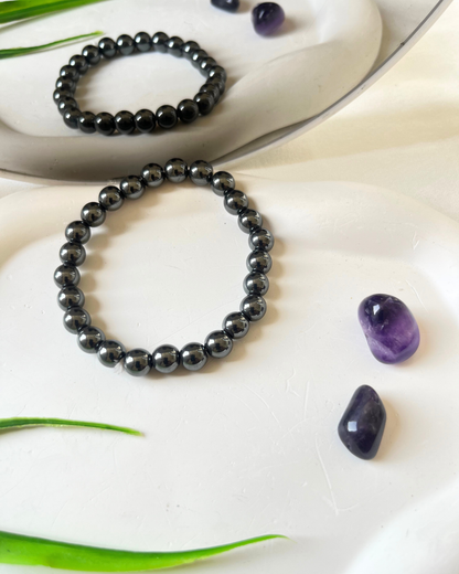 Wealth Attraction Combo – (7 Horses Raw Pyrite Frame & Pyrite Bracelet)