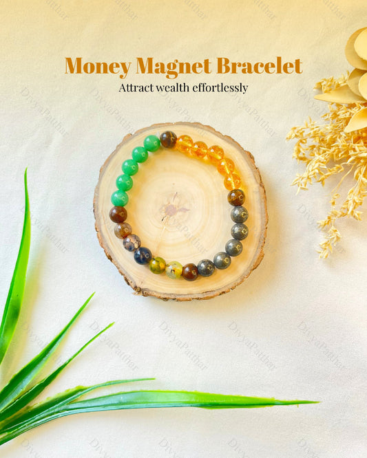 Money Magnet Bracelet (Attract Wealth, Luck & Grounded Growth)