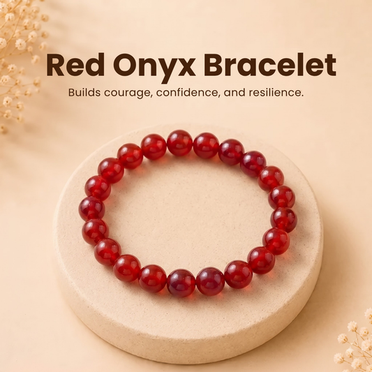Red Onyx Bracelet
