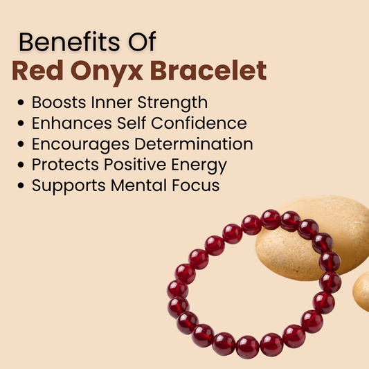 Red Onyx Bracelet