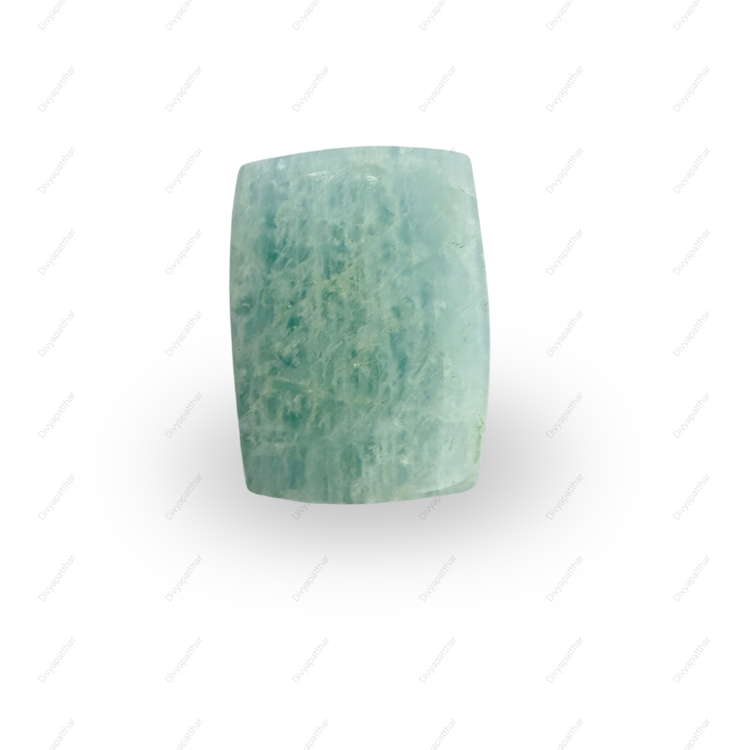 Natural Aquamarine Gemstone – Rectangular Shape (12.40 Carat | 13.51 Ratti)