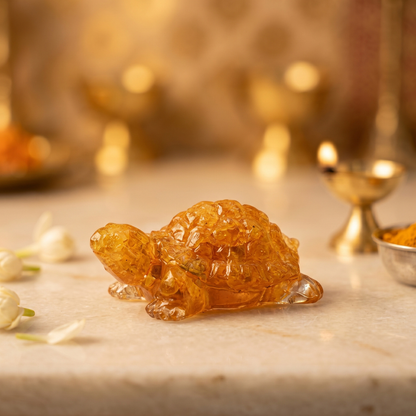 Citrine Tortoise for Vastu Purpose – Wealth, Prosperity & Positive Energy