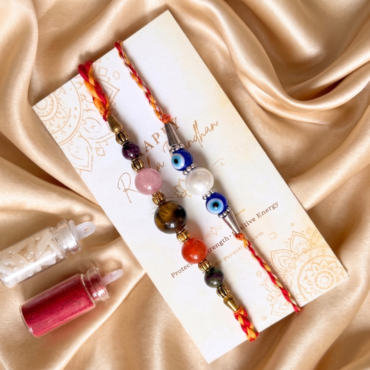 Moolank 1 Rakhi Gift Hamper (Married Brother Combo)