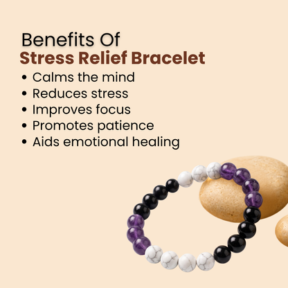 Natural Stress Relief Bracelet (Calm the Mind & Ground the Emotions)