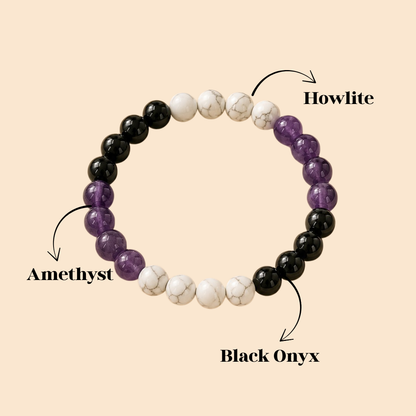 Natural Stress Relief Bracelet (Calm the Mind & Ground the Emotions)