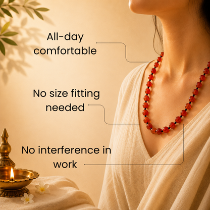 Carnelian Mala – Confidence, Motivation & Success