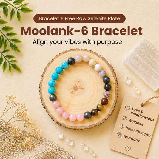 Moolank 6 Power Bracelet (Love, Balance & Inner Strength)