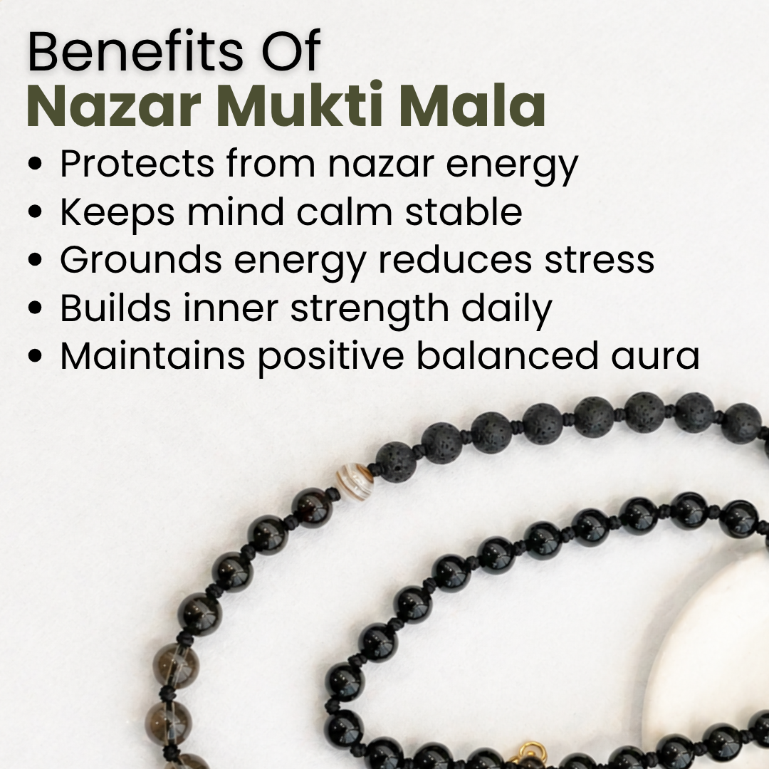 Nazar Mukti Power Mala (Protection, Positivity & Negative Energy Shield)