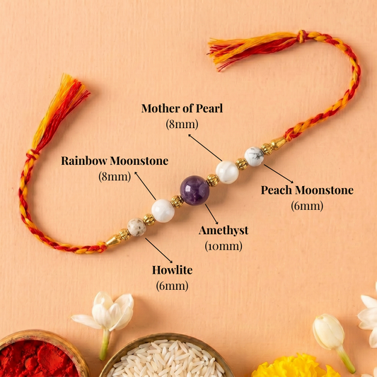 Moolank 2 Rakhi – Emotional Balance, Peace & Intuition
