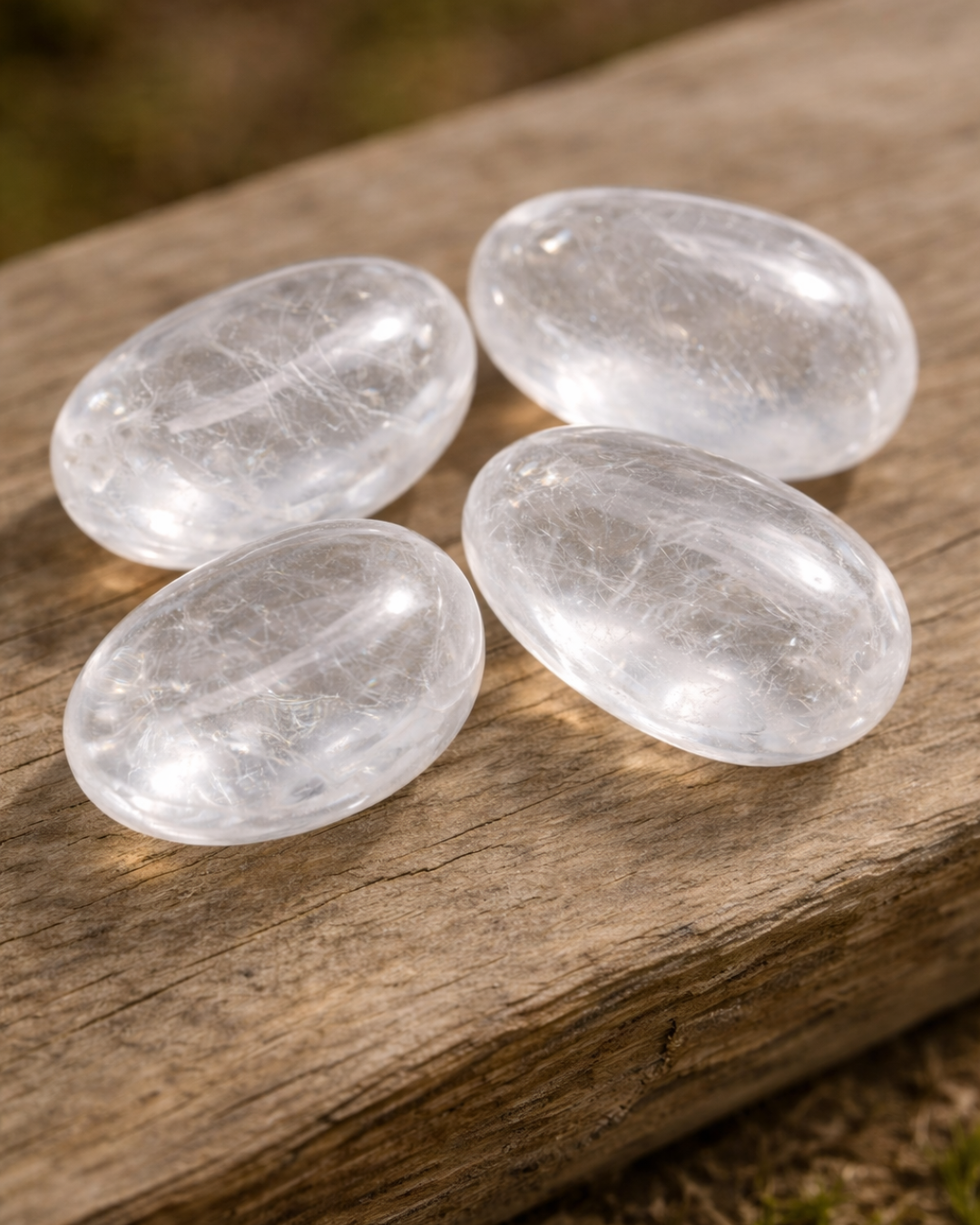 Clear Quartz Tumble – Amplify Energy, Clarity & Positive Intentions