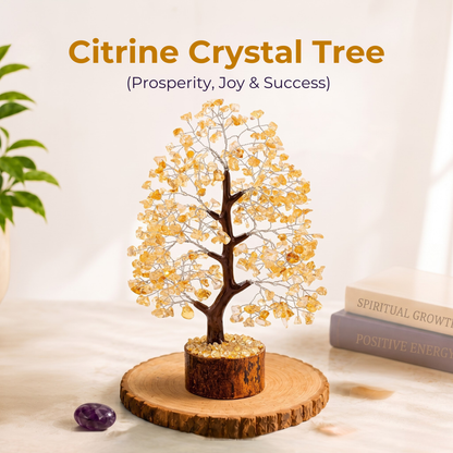 Citrine Crystal Tree – Prosperity, Joy & Success