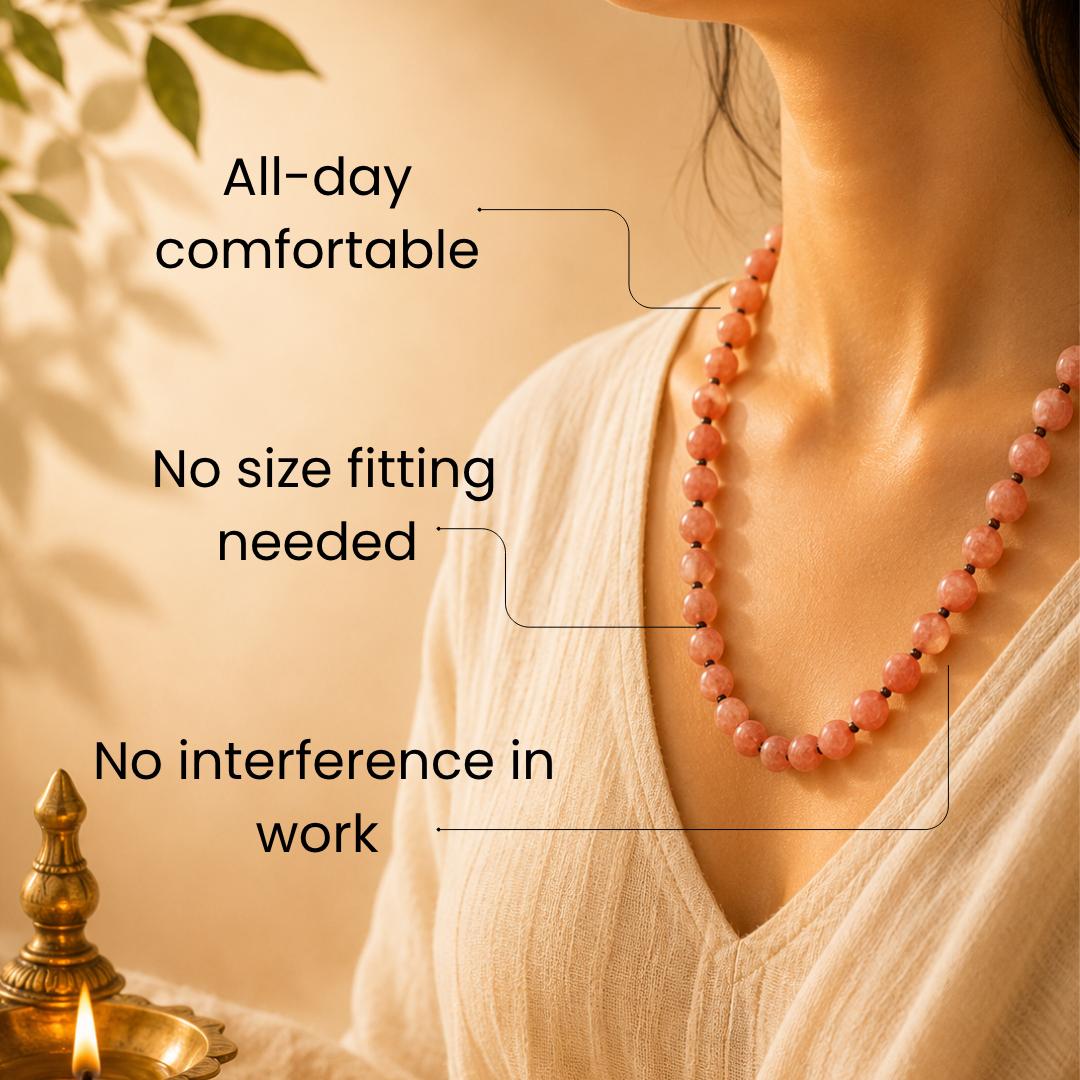 Sunstone Mala – Confidence, Joy & Success