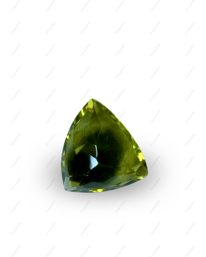 Natural Lemon Quartz Gemstone – Triangular Shape (4.60 Carat | 5.01 Ratti)