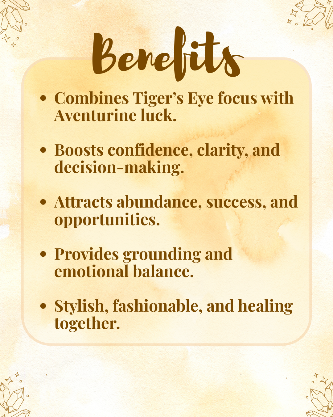 Premium Tiger Eye & Green Aventurine Bracelet (Success, Luck & Stylish Confidence)