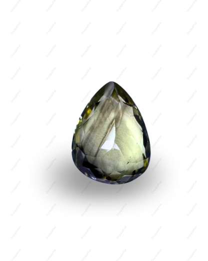 Natural Lemon Quartz Gemstone – Pear Shape (9.90 Carat | 10.79 Ratti)