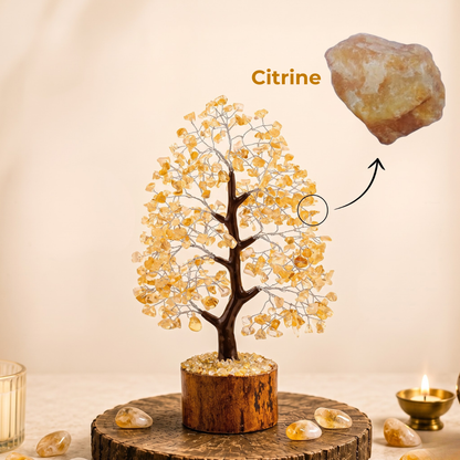 Citrine Crystal Tree – Prosperity, Joy & Success