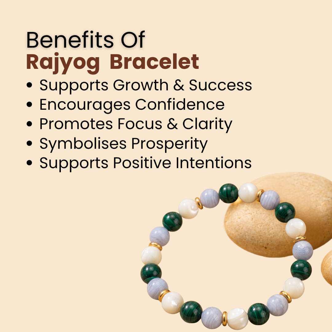Property Rajyog Bracelet (2-5-8) – Stability & Prosperity