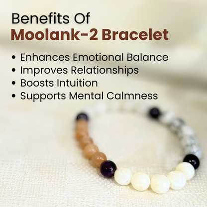 Moolank 2 Power Bracelet (Emotional Balance, Intuition & Inner Peace)