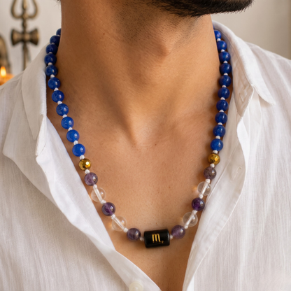 Capricorn Zodiac Mala – Clarity, Protection & Prosperity