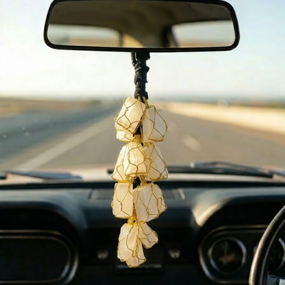 Selenite Hanging (Cleansing, Peace & Positive Energy)