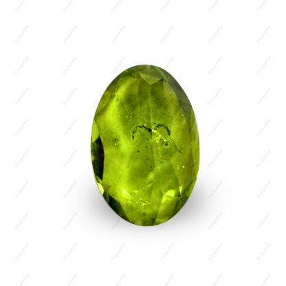 Natural Peridot Gemstone – Oval Shape (3.85 Carat | 4.19 Ratti)