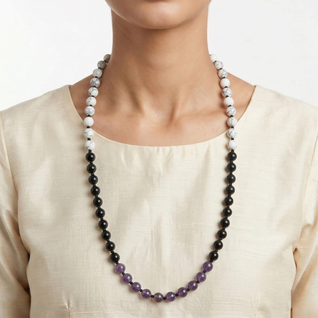 Stress Relief Power Mala (Calmness, Relaxation & Emotional Balance)