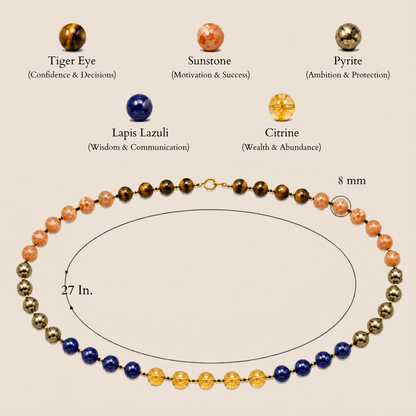 Career Growth Power Mala (Success, Confidence & Professional Growth)