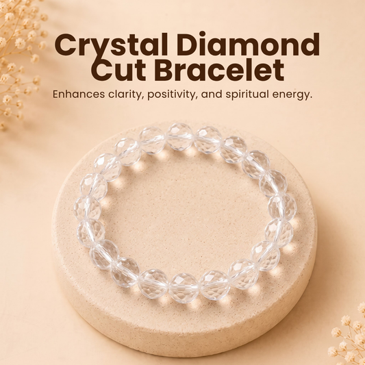 Crystal Diamond Cut Bracelet