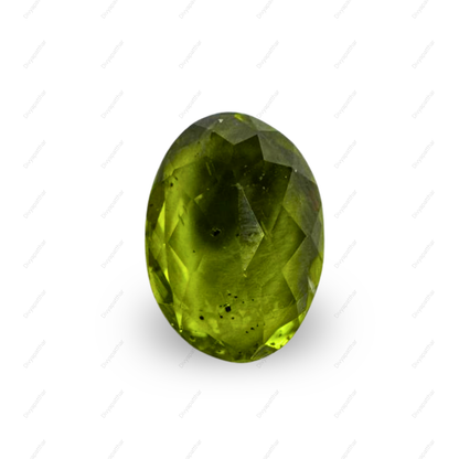 Natural Peridot Gemstone – Oval Shape (3.90 Carat | 4.25 Ratti)