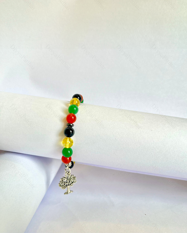 money tree bracelet Premium Multi Crystal Freedom Tree Bracelet (Growth, Wealth & Stylish –  Divya Patthar