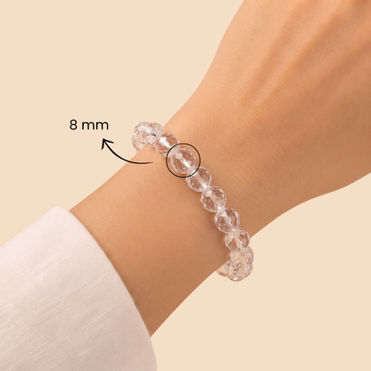Crystal Diamond Cut Bracelet