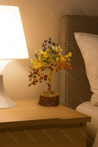 7 Chakra Crystal Tree – Balance, Healing & Positive Energy