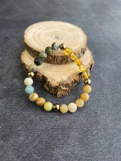 Moolank 3 Power Bracelet (Wisdom, Expression & Abundance)