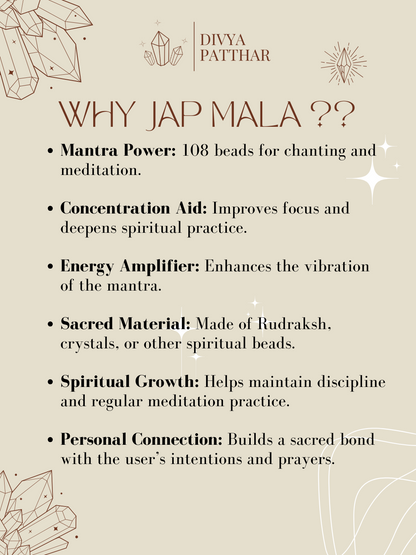Rudraksha Jap Mala – Divine Power, Protection & Spiritual Awakening