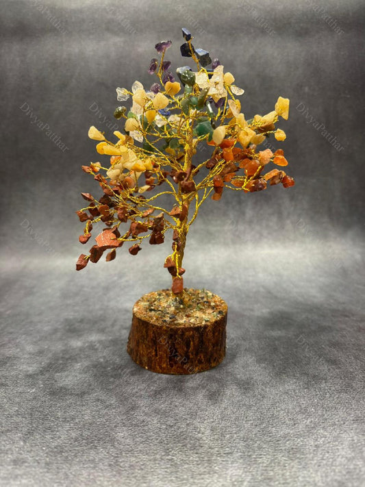 7 Chakra Crystal Tree – Balance, Healing & Positive Energy