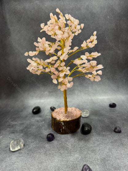 Rose Quartz Crystal Tree – Love, Harmony & Emotional Healing