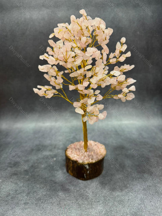Rose Quartz Crystal Tree – Love, Harmony & Emotional Healing