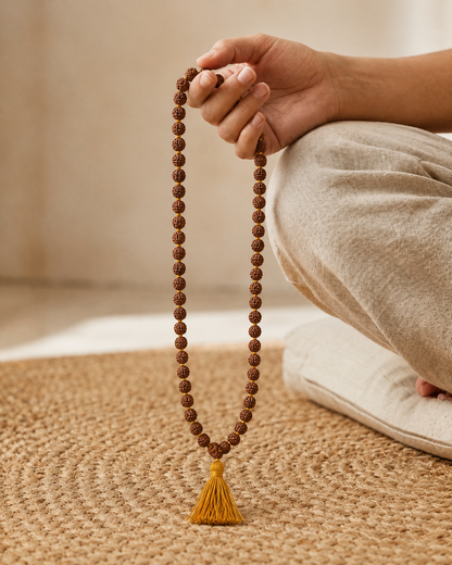 Rudraksha Jap Mala – Divine Power, Protection & Spiritual Awakening