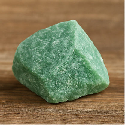 Green Aventurine Raw Stone – Luck, Opportunity & Emotional Balance