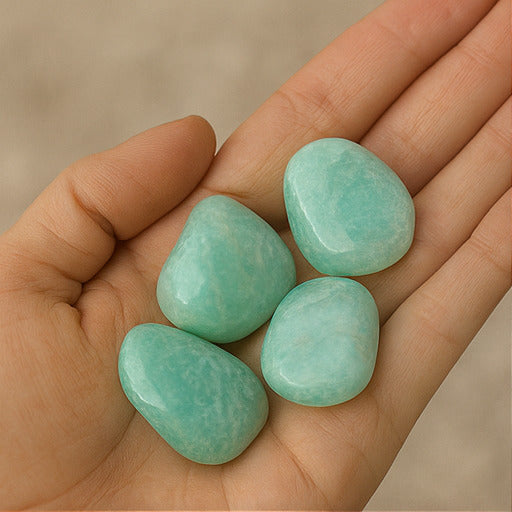 Amazonite Tumble – Truth, Harmony & Courage