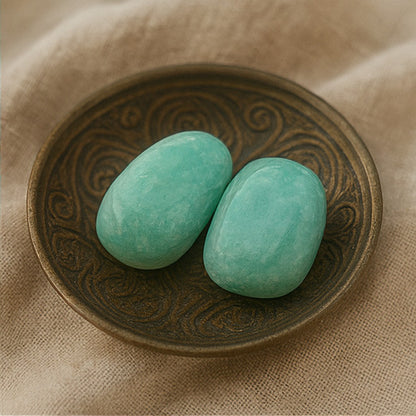 Amazonite Tumble – Truth, Harmony & Courage