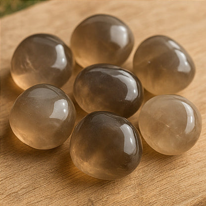 Smoky Quartz Tumble – Grounding, Protection & Transformation