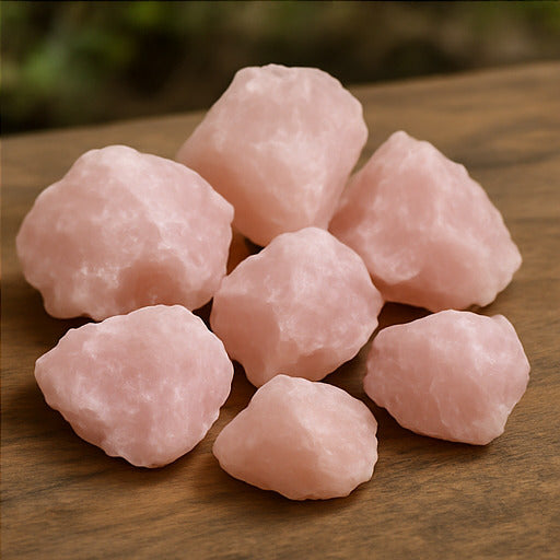 Rose Quartz Raw Stone – Love, Harmony & Emotional Healing