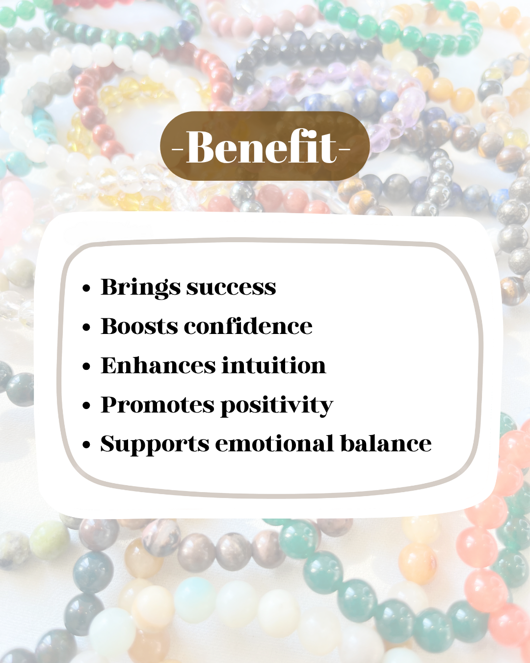 Moolank 2 Power Bracelet (Emotional Balance, Intuition & Inner Peace)